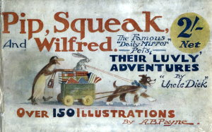 Book cover of Pip Squeak and Wilfred